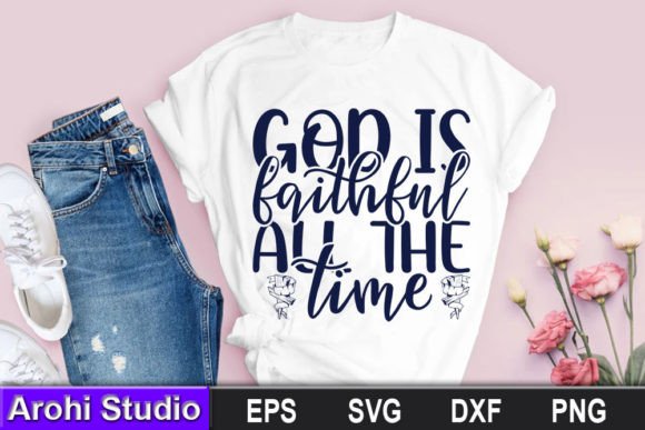 Christian SVG Design: Faithful Graphics & T-Shirt Designs