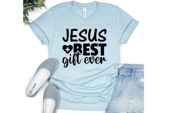 Christian SVG Design: Jesus Best Gift Graphics