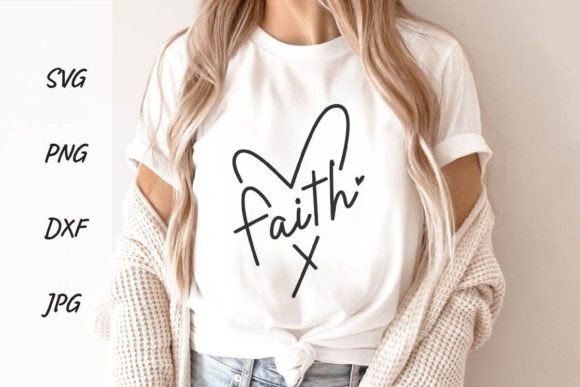 Faith Heart Svg Christian Shirt Png Review