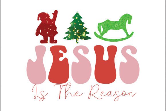Jesus is the Reason Sublimation Graphics & T-Shirt Designs