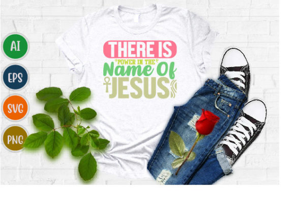 There is Power in the Name of Jesus Svg Graphics